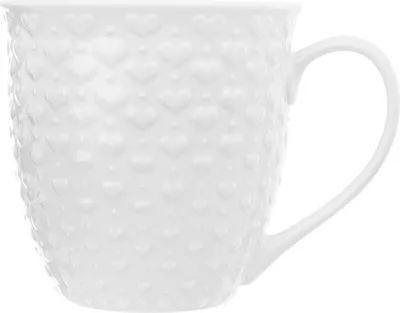 Immagine prodotto di Tazza da caffè Orion | tazza da tè | tazza in Vetroceramica grande con manico HERZENMOTIV bianco 580 ml