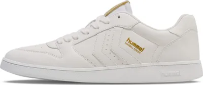 Produktbild von Hummel Handball Perfekt Indoor Schuhe Sneaker weiß/beige/gold 218428-9001, Schuhgröße:40 EU