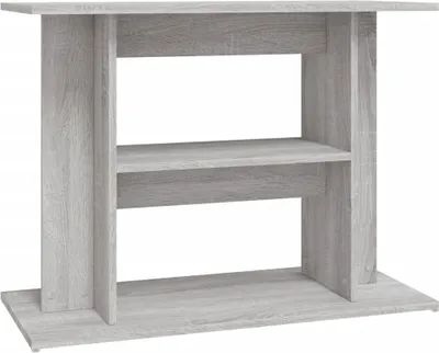 Zdjęcie produktu dla vidaXL Stojak pod akwarium szary Sonoma 80x35x60 cm Materiał drewnopochodny