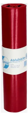 Produktbild von Müllsäcke ECOFINE rot 120 L, 25 Stück