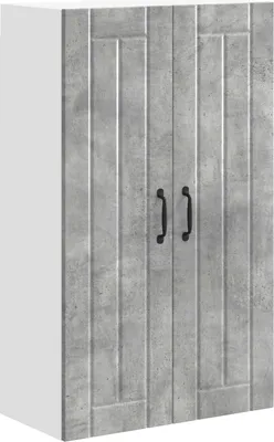 Immagine prodotto di Armadio a muro vidaXL LUCCA, grigio cemento, 60 x 31 x 100 cm, materiale a base di legno