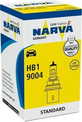 Produktbild von 1x NARVA HB1 Glühlampe Fernlicht 12V 65/45W P29t Halogen 480043000