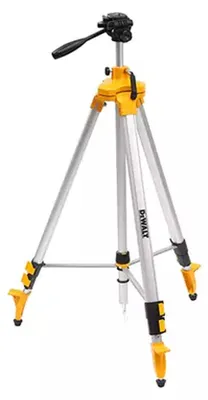 DEWALT Teleskopstativ 1/4" DE0733 höhenverstellbar 0,97-2,48m mit drehbarer Kopf – Ansicht 2