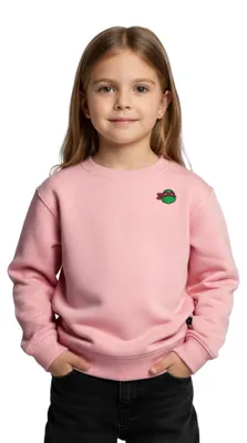 Produktbild von Spreadshirt TMNT Raphael Stick Kinder Premium Pullover, 122/128 (6 Jahre), Rosa