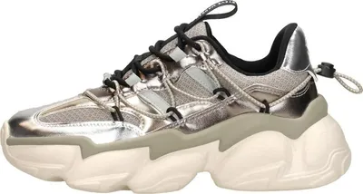 Image de Steve Madden Spectator  Sneakers Laag - Zilverkleur - Maat 40