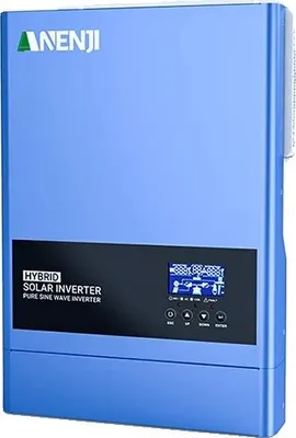 Image de Onduleur solaire hybride, Haute efficacité MPPT, Surveillance WiFi, ANJ-6200W-48V-WIFI, 220-240V, 48V