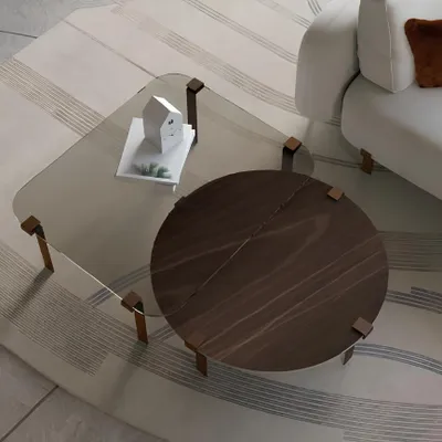 Produktbild von Couchtische Kaffeetisch Designer Tisch Wohnzimmertisch Bizzotto Set 2er