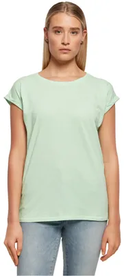 Produktbild von Build Your Brand Damen T-Shirt Ladies Extended Shoulder Tee, lang geschnittenes