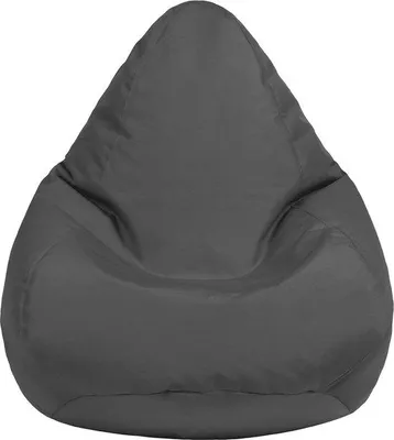 Produktbild von Famanu Kinder-Sitzsack Ergonomisch Wasserfest - Dunkelgrau
