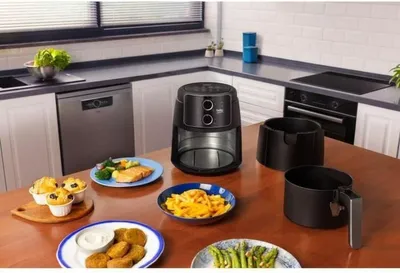 Obrázok produktu pre Beko FRL2242B, Teplovzdušná fritéza, 3,9 L, 80 °C, 200 °C, Samostarný, Čierna