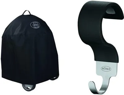 Produktbild von Edelstahl Grillhülle 60 cm, hochwertig, 5-teilig, silikonbeschichtigt