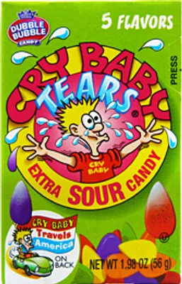 Produktbild von Cry Baby Candy Tears Extra Sour (24 x 56g)