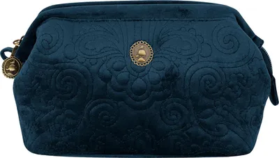 Produktbild von Pip Studio Kosmetiktasche Purse Velvet Quiltey Days Blau (S)
