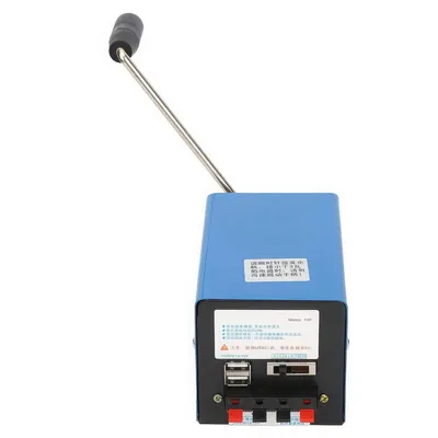 Produktbild von 20W Handkurbel Generator,Tragbar Generator,USB Aufladung,Hochleistungs Nothandgenerator,Manuelles Ladegerät für Smartphone, Laptop,Tourismus Notstrom