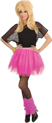 Produktbild von Rubies 80er Jahre Damen Tutu Pink Einheitsgröße Kostüm