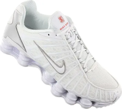 Produktbild von Nike Shox TL - Herren Schuhe Weiß Silber AV3595-100 , Größe: EU 45 US 11