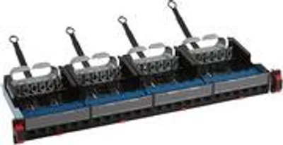 Zdjęcie produktu dla Legrand 033760, RJ-45, Cat6, U/UTP (UTP), Czarny, Montaż półkowy, 1U