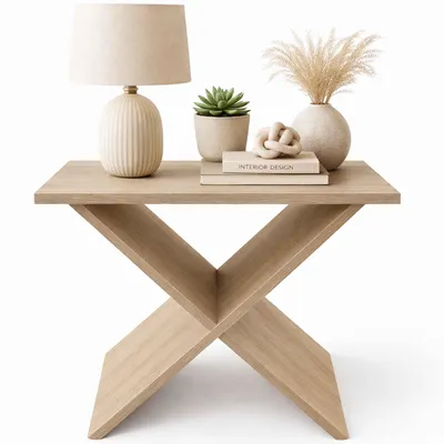 Produktbild von Couchtisch Wohnzimmer Beistelltisch Tisch Wohnzimmertisch Walnuss Eiche