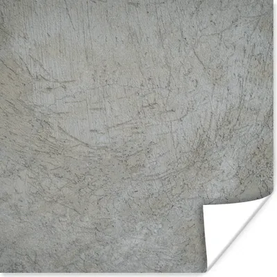 Produktbild von MuchoWow® Poster Wand - Zement - Grau - Beton 100x100 cm - Babyzimmer