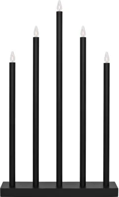 Produktbild von Star Trading 644-66, Leichte Dekorationsfigur, Schwarz, IP20, Schwarz, 5 Glühbirne(n), E10