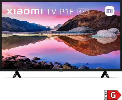 Produktbild von Xiaomi TV P1E 43" 109,2 cm (43 Zoll) 4K Ultra HD Smart-TV WLAN Schwarz