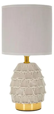 Produktbild von Mauro Ferretti Nachttischleuchte Pigny creme 15x30,5 cm