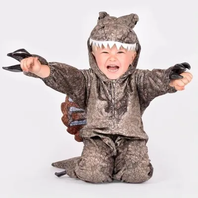 Immagine prodotto di Den Goda Fen costume da dinosauro Spinosaurus 110 cm costume per bambini