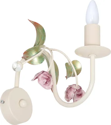 Image de Applique fleur de rose 1xE14 15W Luminex