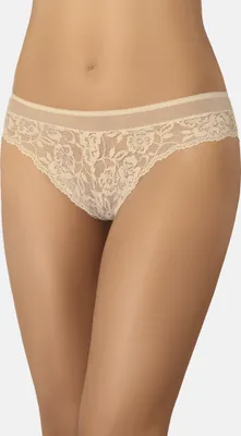 Produktbild von Teyli Brasilianische Slip mit floraler Spitze Lulu Female 315 beige XL