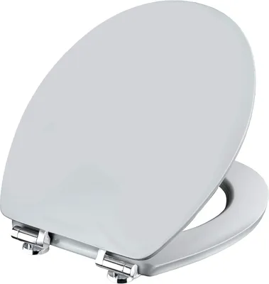 Produktbild von Cornat WC-Sitz "Vale" – Hochwertiger Holzkern – Toilettensitz – manhattan