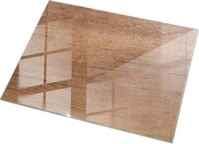 Zdjęcie produktu dla Natural Wood Pattern- Glass Kitchen Worktop - Szklany blat kuchenny - Nowoczesny blat kuchenny - Trwały blat kuchenny - Higieniczny blat kuchenny - Łatwy do czyszczenia blat kuchenny - 120x80 cm