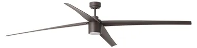Produktbild von Deckenventilator mit Fernbedienung - 20 W - 152 cm - Braun - Leiser DC-Motor - Für Innenräume
