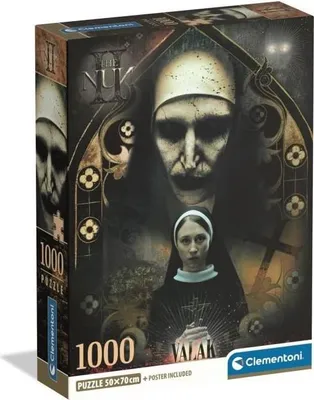 Immagine prodotto di Puzzle, Clementoni Compact 1000 pezzi, La None, 70 x 50 cm, poster incluso