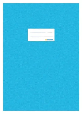 Image de Protège-cahier HERMA en polypropylène, format A4, bleu clair mat