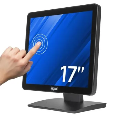 Imagen del producto de iggual Monitor táctil capacitivo 17" VGA HDMI USB