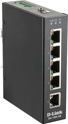 Immagine prodotto di Switch di rete L2 Fast Ethernet (10/100) non gestito D-Link DIS-100E-5W Nero