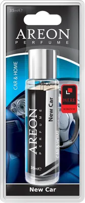 Original Areon Auto Parfüm Lufterfrischer Duftbaum Duftzersträuber New Car 35ml – Produktansicht