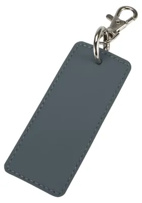 Productafbeelding van Floso - "Resi Plus" sleutelhanger, gemaakt van gerecycled materiaal, rechthoekig model PF5050 (één maat) (Hale blauw)