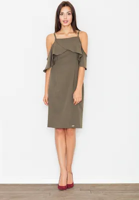 Immagine prodotto di Figl Mini abito donna Cyrion M478 oliva M