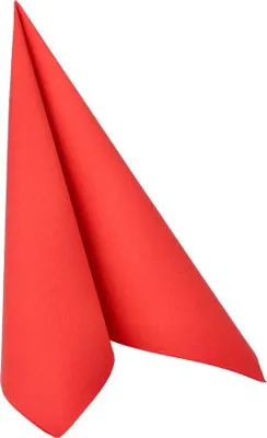 Produktbild von Papstar 16911, Rot, Seidenpapier, Einfarbig, 54 g/m², 400 mm, 400 mm