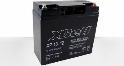 Produktbild von Blei-Akku (Gel) 12 Volt 18Ah VdS - 181x77x167mm (AGM)