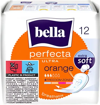 Zdjęcie produktu dla Bella Podpaski Perfecta Ultra Orange Extra Soft 12 sztuk