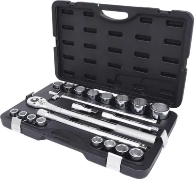 Obrázok produktu pre KS Tools Sada nástrčných kľúčov 3/4, 21 ks šesťhranných