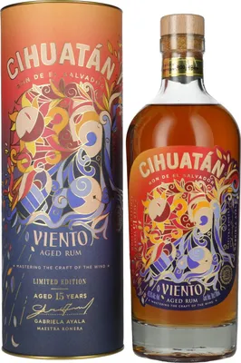 Image de Cihuatán VIENTO Rum Limited Edition 43,5% Vol. 0,7l en boîte cadeau