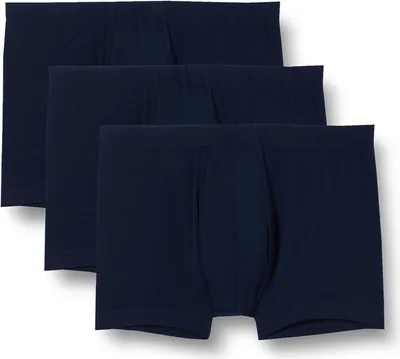 Produktbild von Schiesser Herren 3 er Pack Shorts Gr. 4  dunkelblau