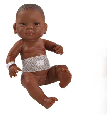Produktbild von Paola Reina Babypuppe Mulatte Bebito - realistische Spielzeugpuppe