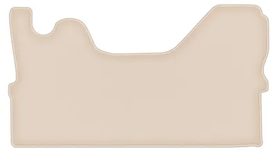 Produktbild von DURBAN Beige Velours-Fußmatten-Set für Iveco Daily VI Transporter (2014-)