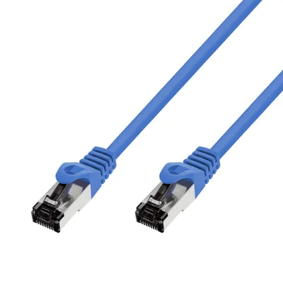 Produktbild von Extralink, LAN Patchkabel, Kupfer Twisted Pair Netzwerkkabel, Cat.8.1 S/FTP 10m 40G, Blau