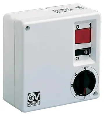 Zdjęcie produktu dla Przełącznik ścienny / transformator krokowy Vortice serii SCNR