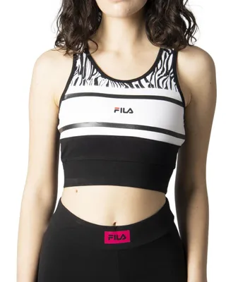 Zdjęcie produktu dla FILA Top damski, bawełna, czarny, model GR64924 - rozmiar: S